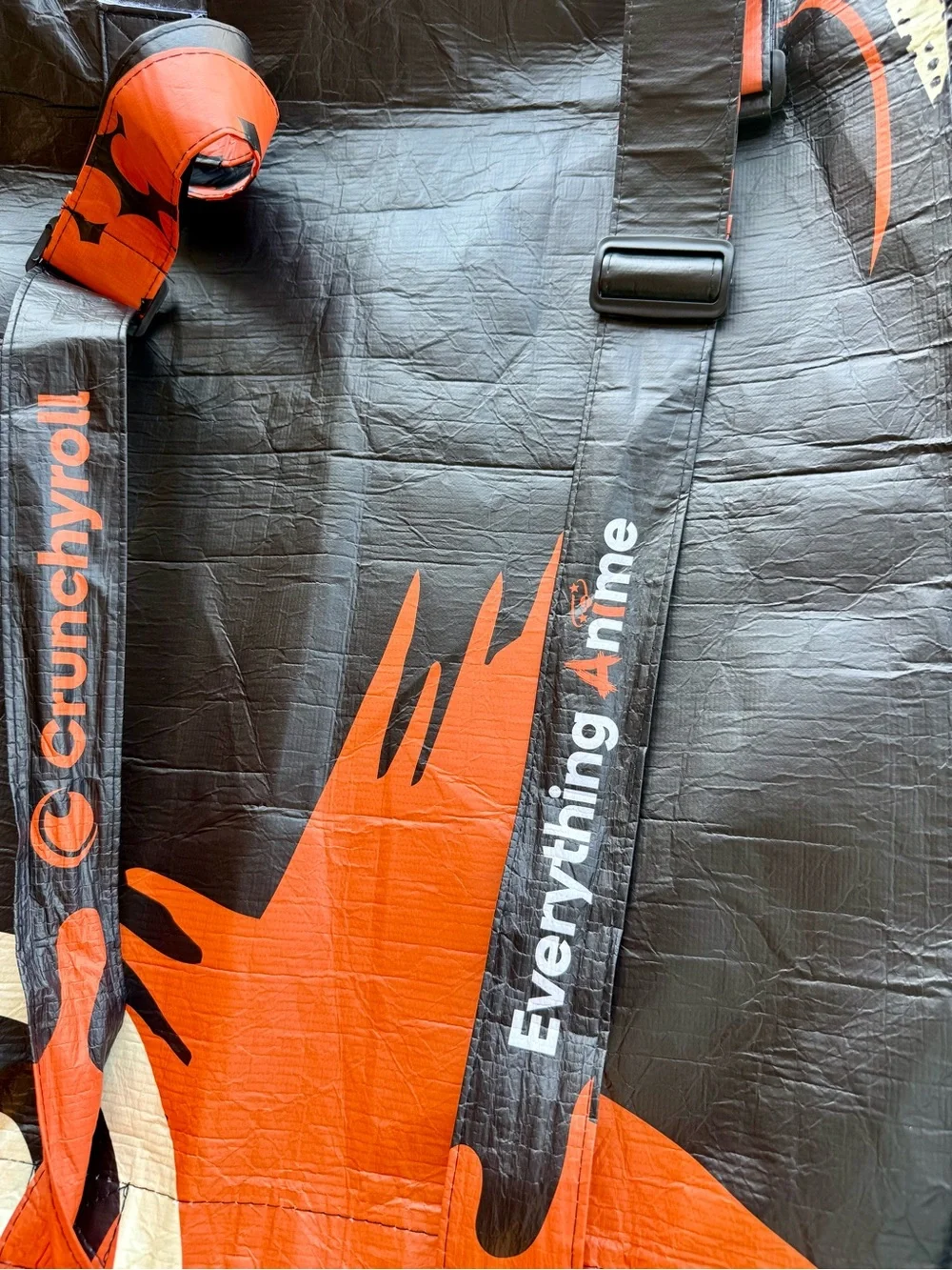 Black Torch Anime Convention Bag * Crunchyroll * Everything Anime * VIZ Backpack